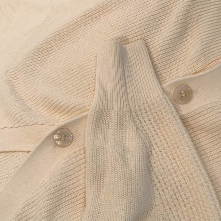 カーディガン［アダムエロペ  コットンコクーンカーディガン］