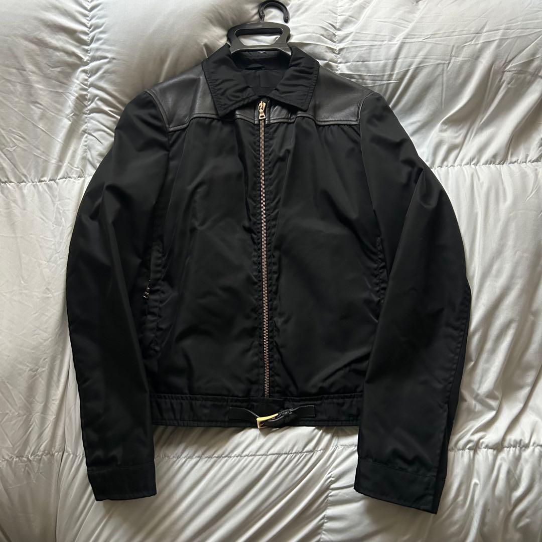 PRADA ナイロンレザージャケット　archive