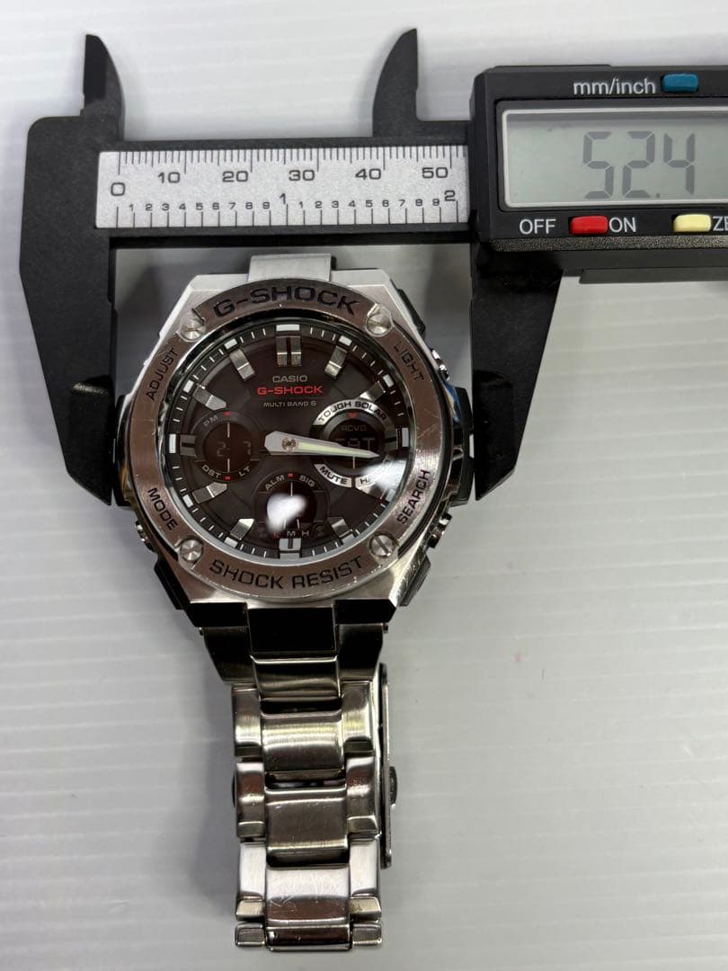 美品❗️CASIO・G-SHOCK・GST-W110D-1AJF・電波ソーラー