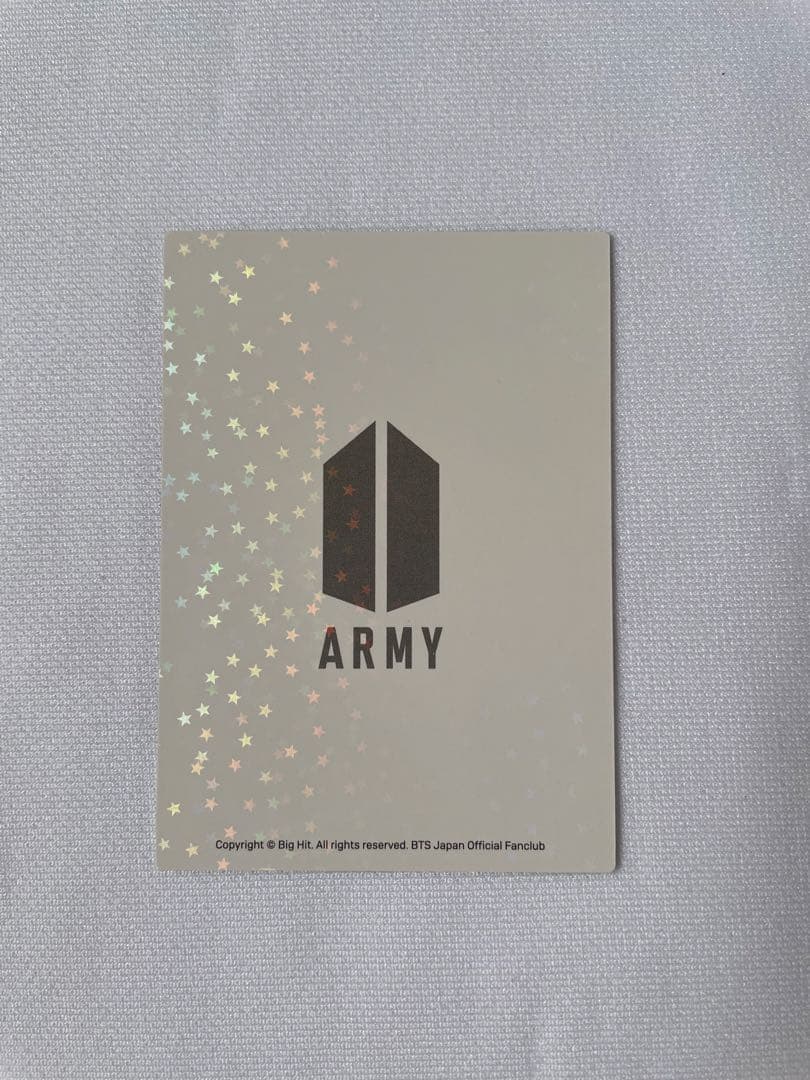 ⑦BTS JIN SYS会場ファンクラブ更新　限定トレカ