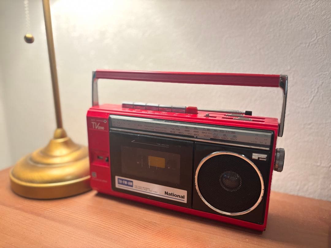 昭和レトロ National RX-1835 ラジカセ 実働