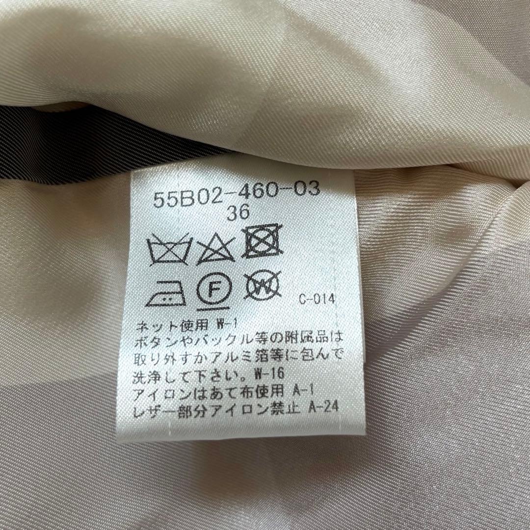 【極美品✨】ブルーレーベルクレストブリッジ　ダッフルコート　ホワイト　36 S