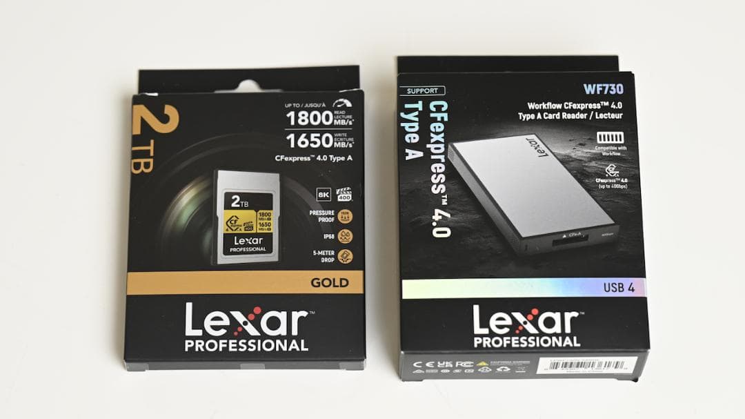 Lexar CFexpress Type A GOLD 4.0 2TB セット