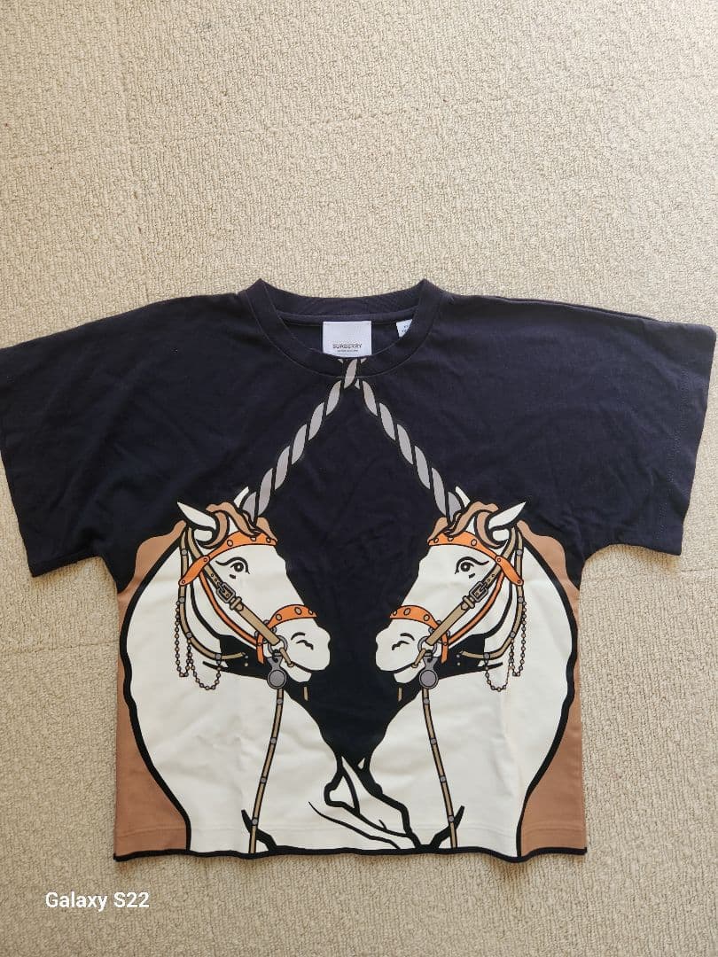 BURBERRY 馬のイラスト Tシャツ 6Y