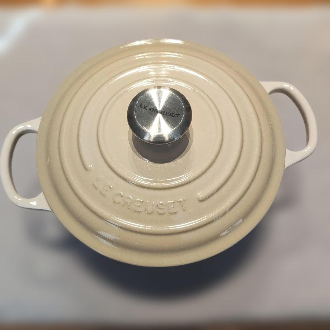 ル・クルーゼ　直径24cm シルバーつまみ