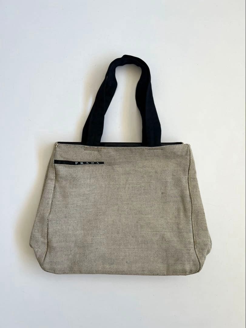 バッグ PRADA CANAPA SPORT CANVAS TOTE BAG