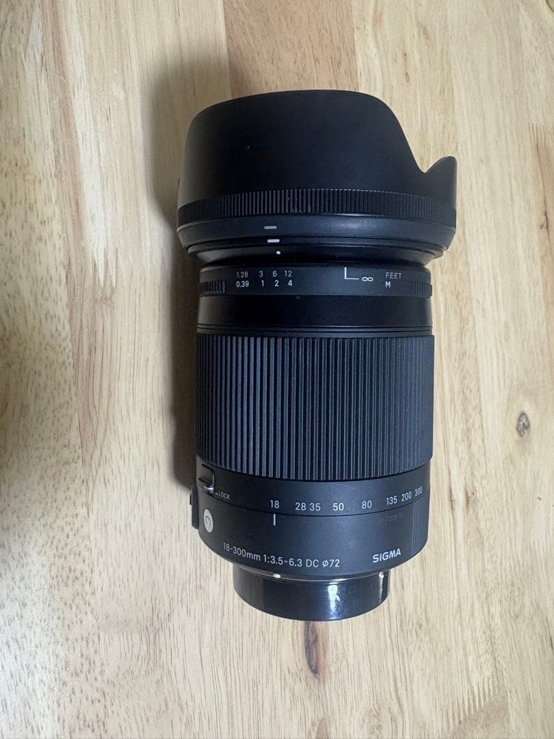 SIGMA 18-300mm 1:3.5-6.3 DC レンズ　PENTAX