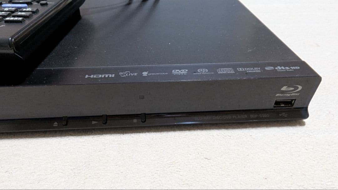 SONY ブルーレイプレーヤー ジャンク品