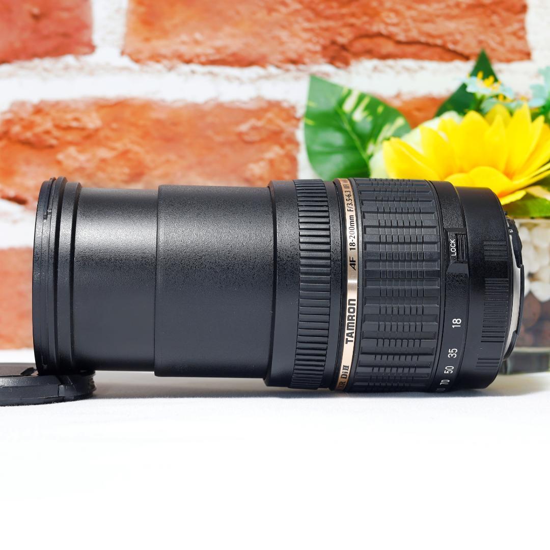 広角から超望遠まで✨TAMRON AF18-200mm MACRO A14✨EF