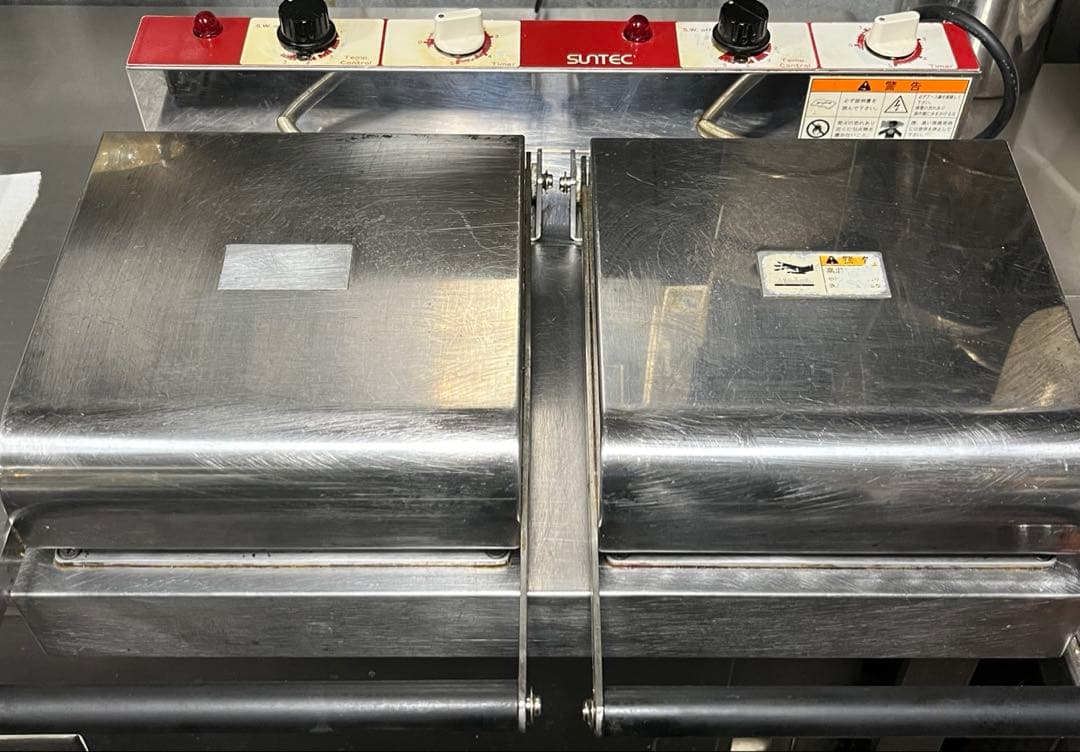 ST-2（サンテック）/業務用ワッフル/ワッフル機械