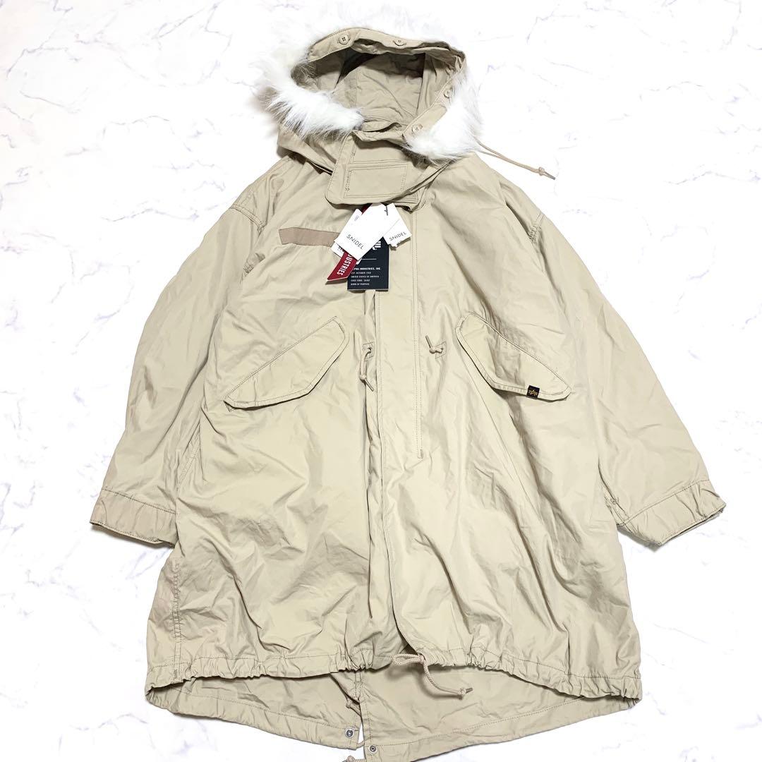 【新品未使用】ALPHA INDUSTRIES SNIDEL モッズコート