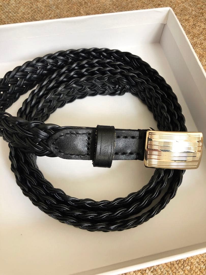 【完売品】shiun/SLIDE BUCKLE MESH BELT