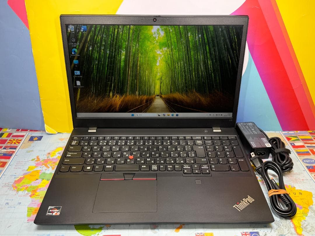 極美品 16GB レノボ L15 15.6型 Office2024 ノートPC