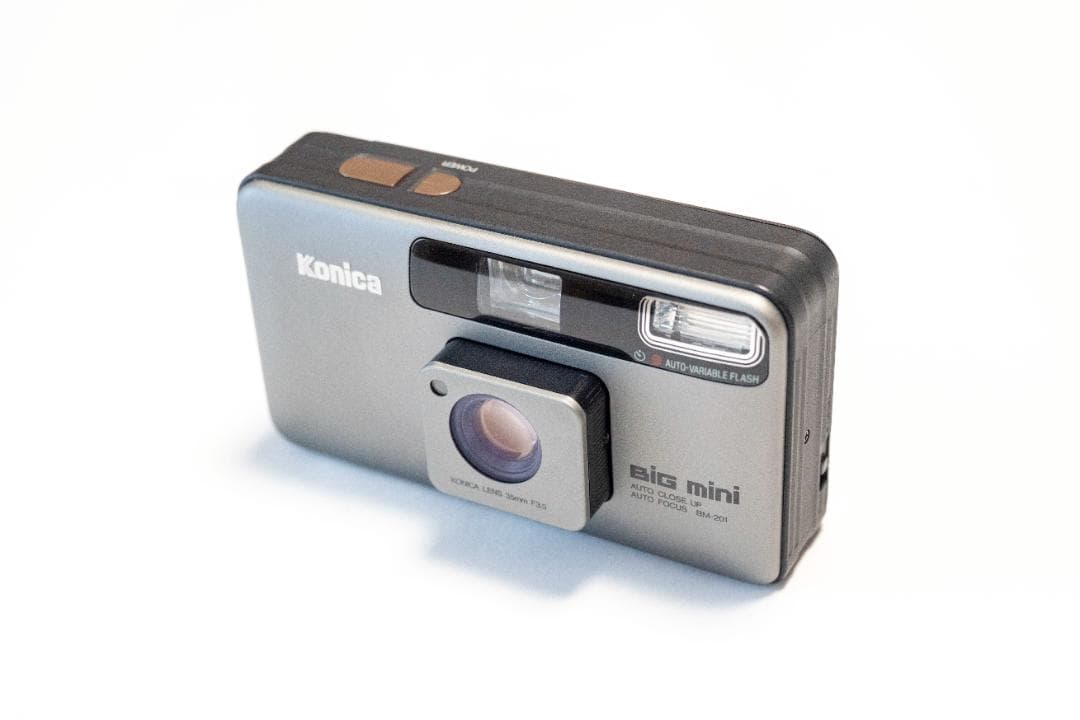 【動作確認済・美品】KONICA BIG mini フィルムカメラ セット