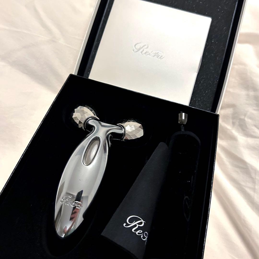 【新品】ReFa 美顔器 シルバー ダイヤモンドカット