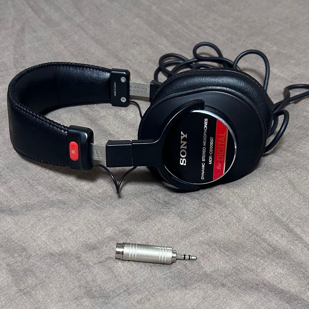 美品　SONY MDR-CD900ST モニターヘッドホン ヘッドホン 有線
