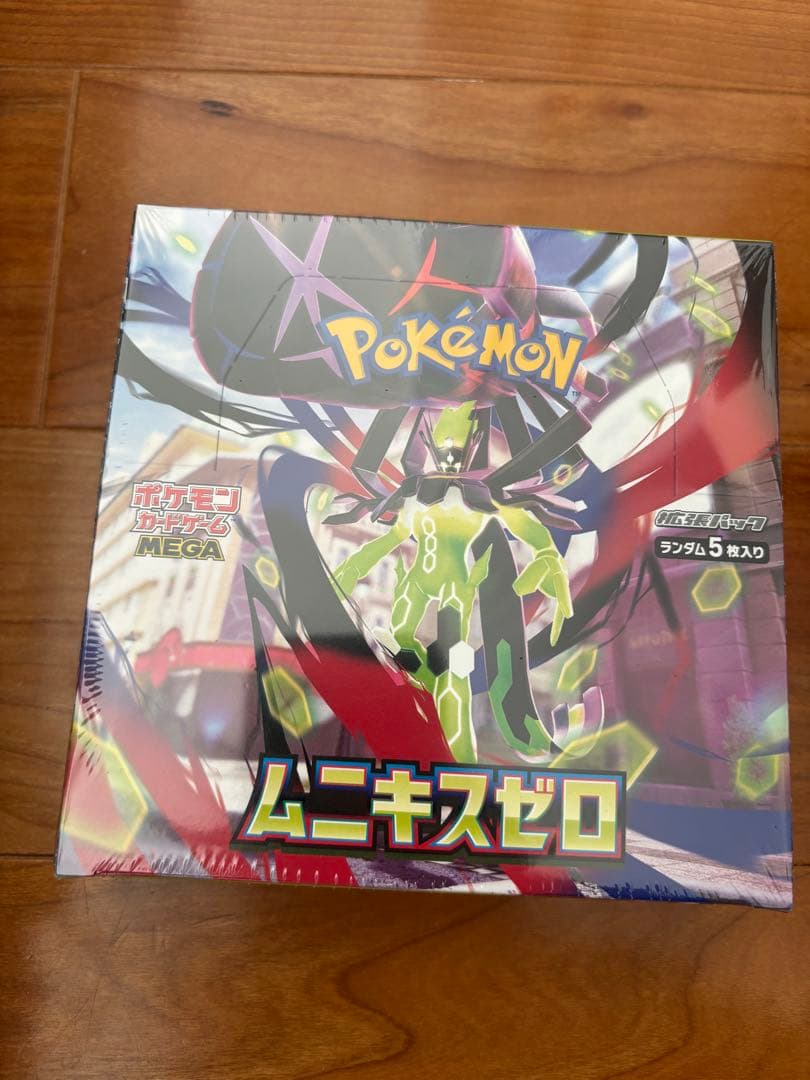 ポケカ　ムニキスゼロ　シュリンク付き　ポケモンカードゲーム　ボックス