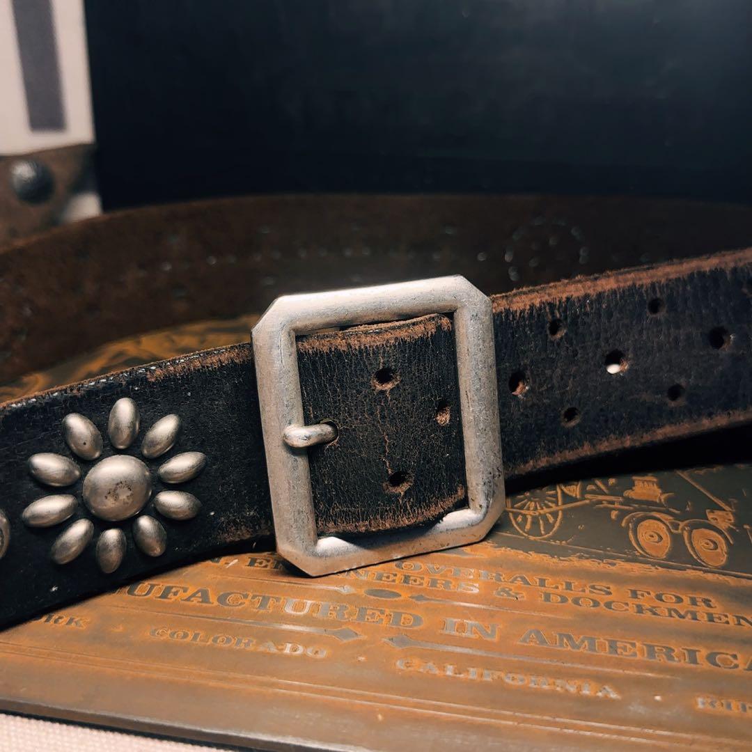 RRL の廃番レザーベルトです。