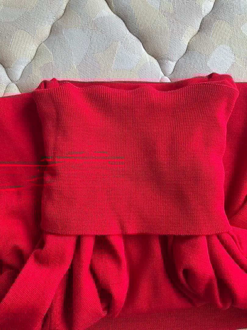 JOHN SMEDLEY ウール 30G タートルネックニット レッド S