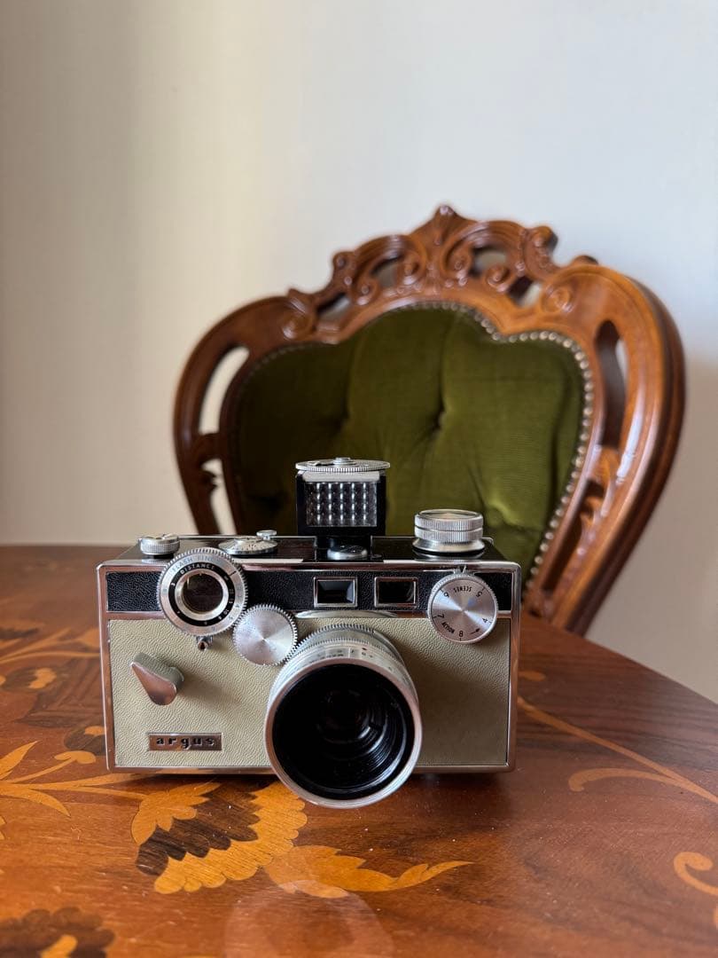 【露出計付・完動品】Argus C3 レンジファインダー 距離計良好 35mm