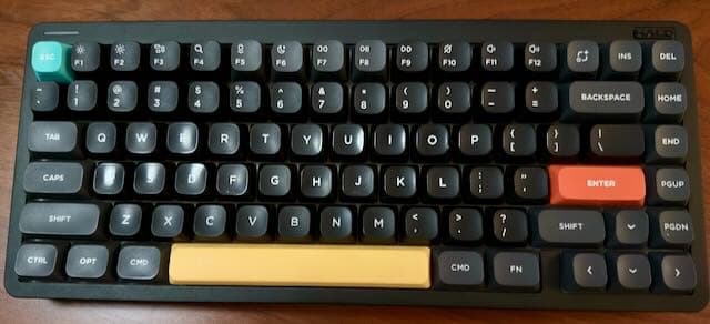 Nuphy Halo75 V2 US配列 Silent Red リストレスト付