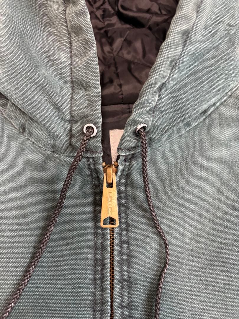 Carhartt アクティブジャケット 星タグ アメリカ製 モスグリーン