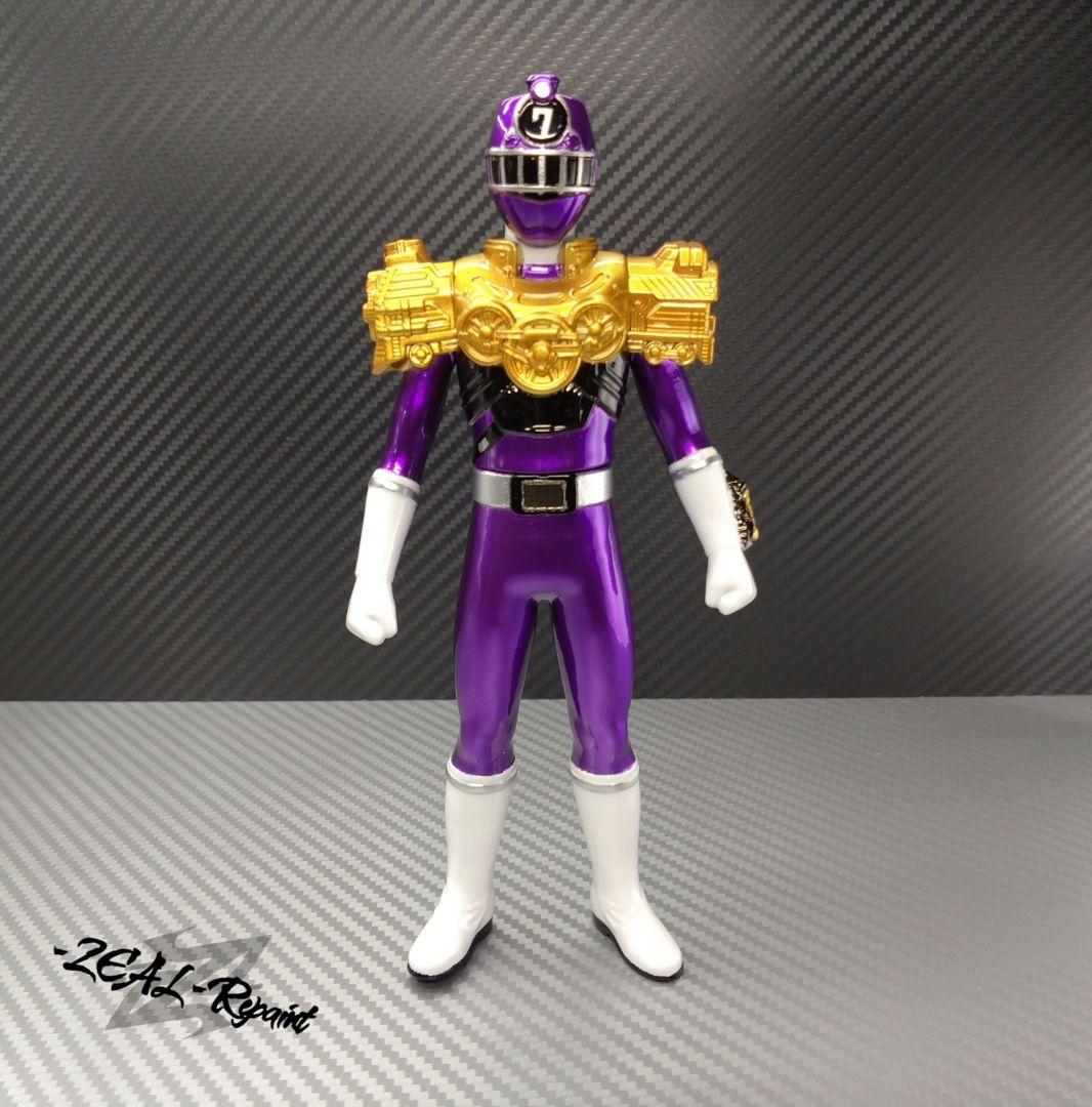 【専用出品】烈車戦隊トッキュウジャー 赤→紫 カラーリペイント