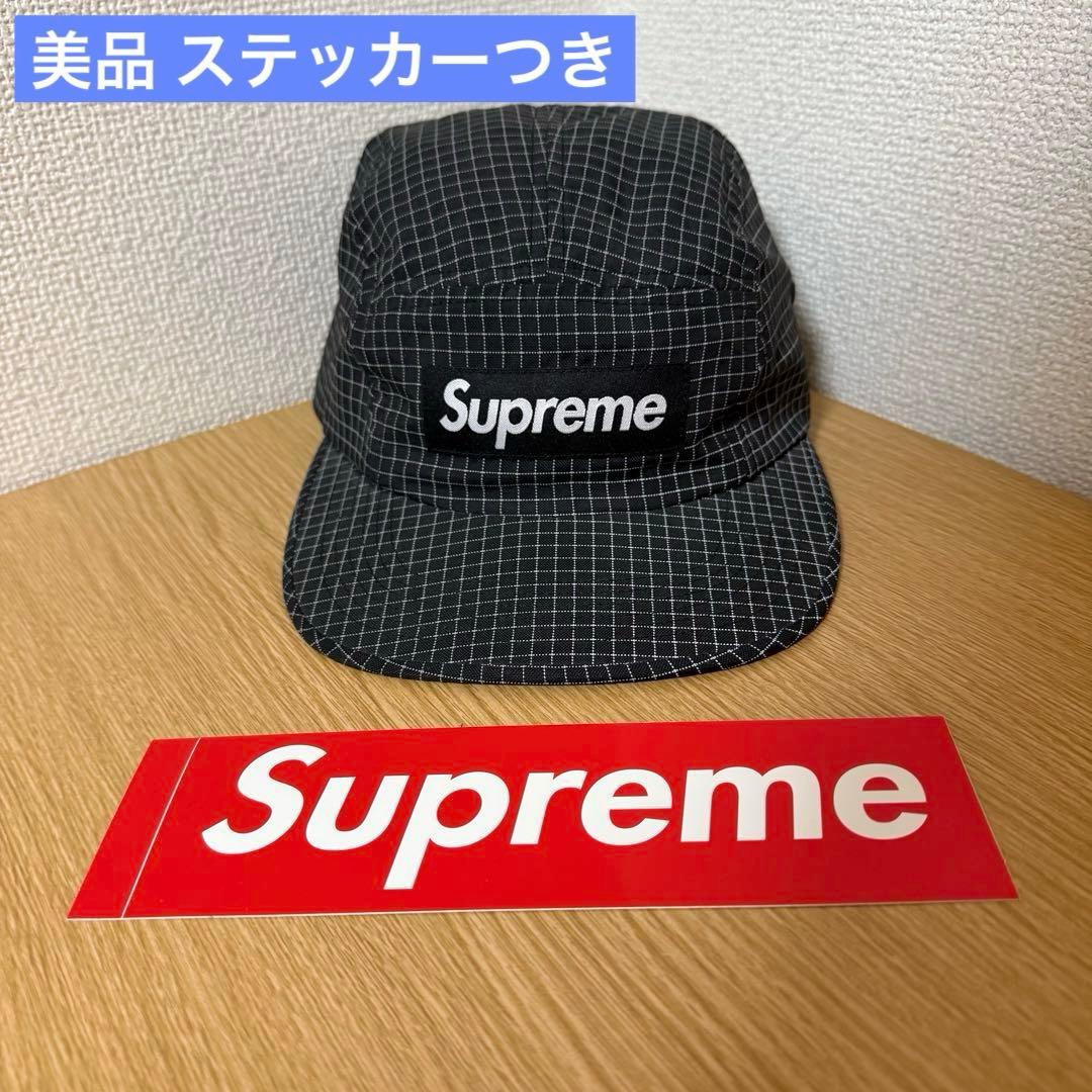 SUPREME Reflective Ripstop Camp Cap おまけ付