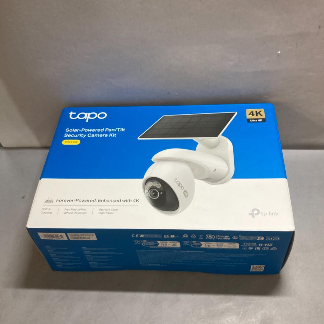 Tapo 防犯カメラ ソーラー Wi-Fi 4K 800万画素 TC92 KIT