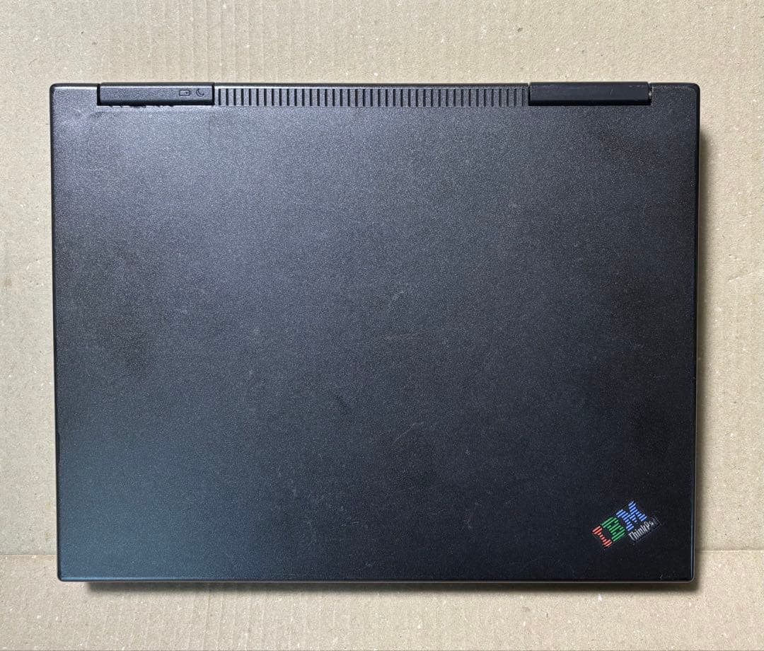 希少Windows98Se IBM ThinkPad240 外部FDD付