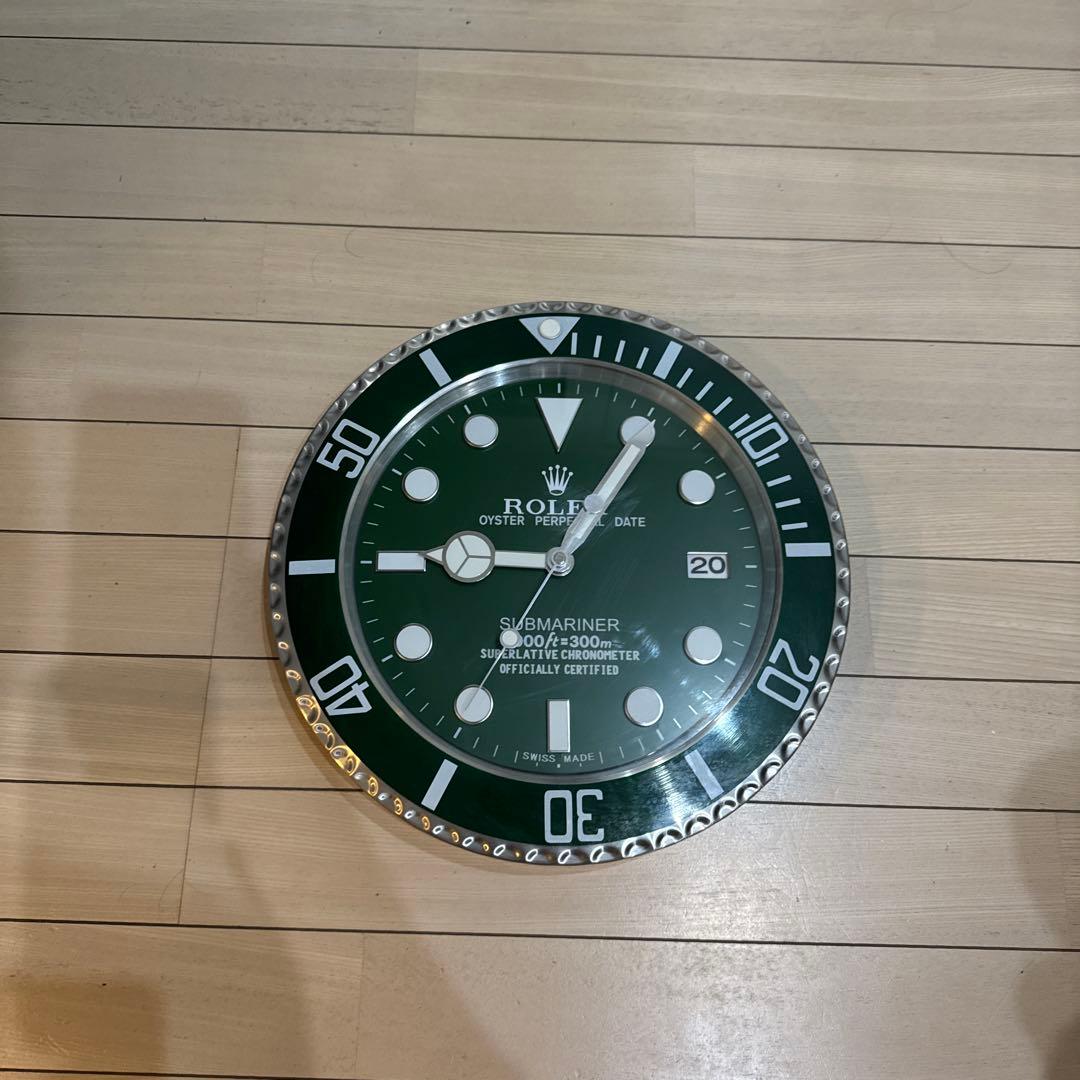 ROLEX SUBMARINER トラベルクロック グリーン