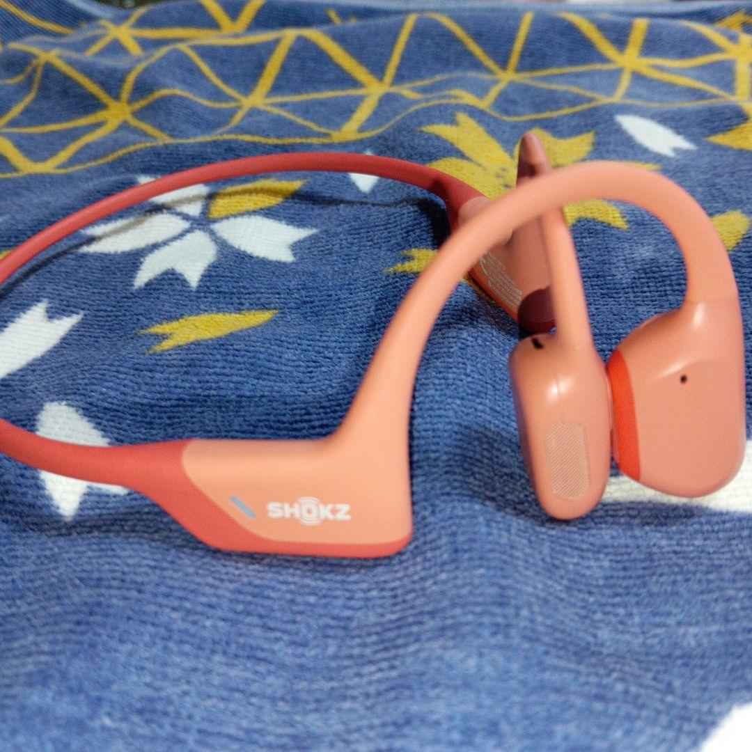 や*い様 【音抜群★】SHOKZ OpenRun Pro 骨伝導イヤホン ピンク