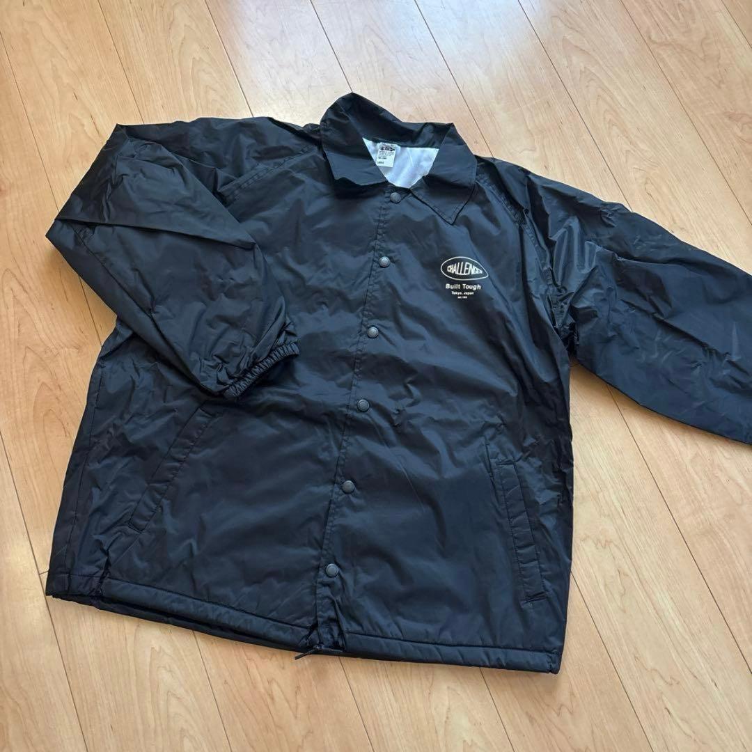 CHALLENGER ナイロンコーチジャケット ブラック L
