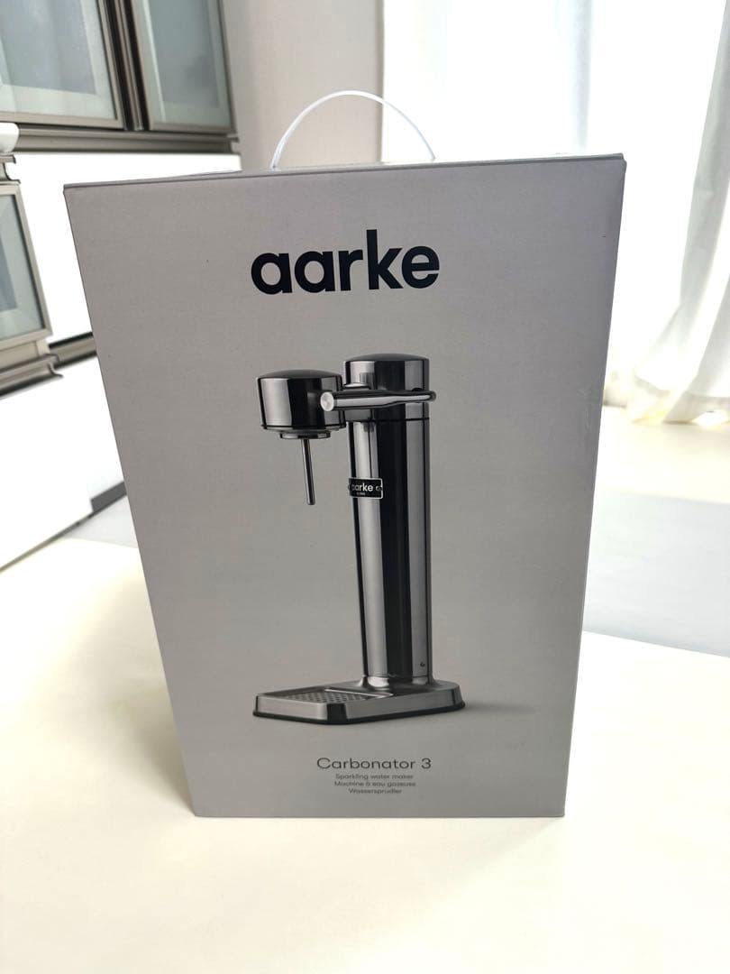 【新品未開封】AARKE(アールケ)／炭酸水ガスソーダマシーン／カーボネーター３