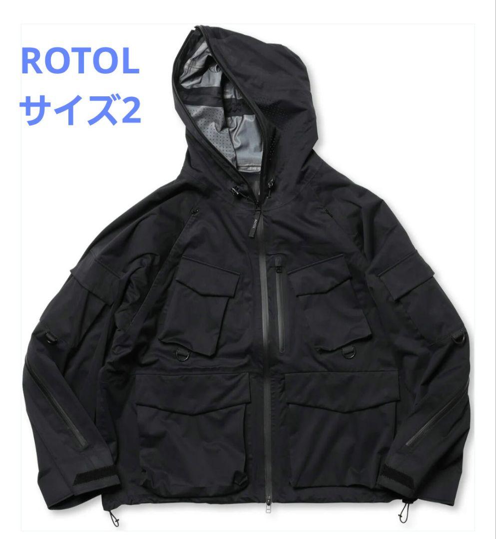 ROTOL ロトル SHELL PARKA mark:2 BLACK