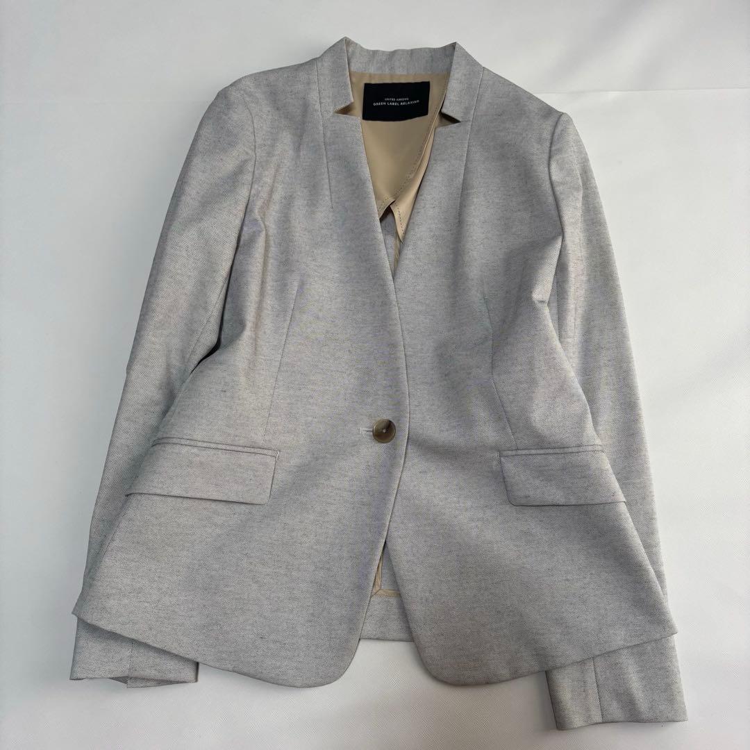 green label relaxing セットアップ　ノーカラー