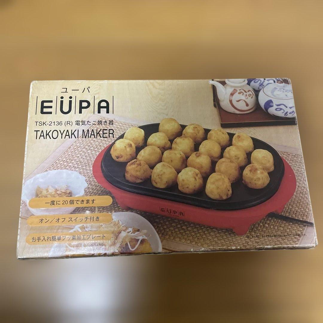 EÜPA TSK-2136(R) たこ焼き器　100v 600w