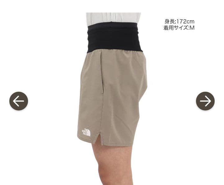 ノースフェイス　M　エンデュリス　レーシング　ショーツ　ショートパンツ