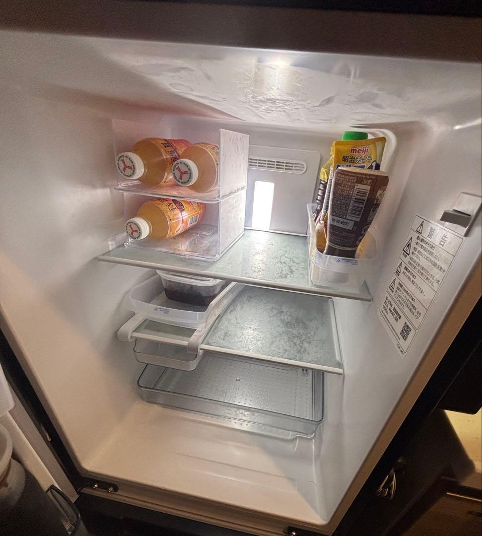 【期間限定価格】冷蔵庫 SHARP SJ-D15J-H 2022年製 ブラック