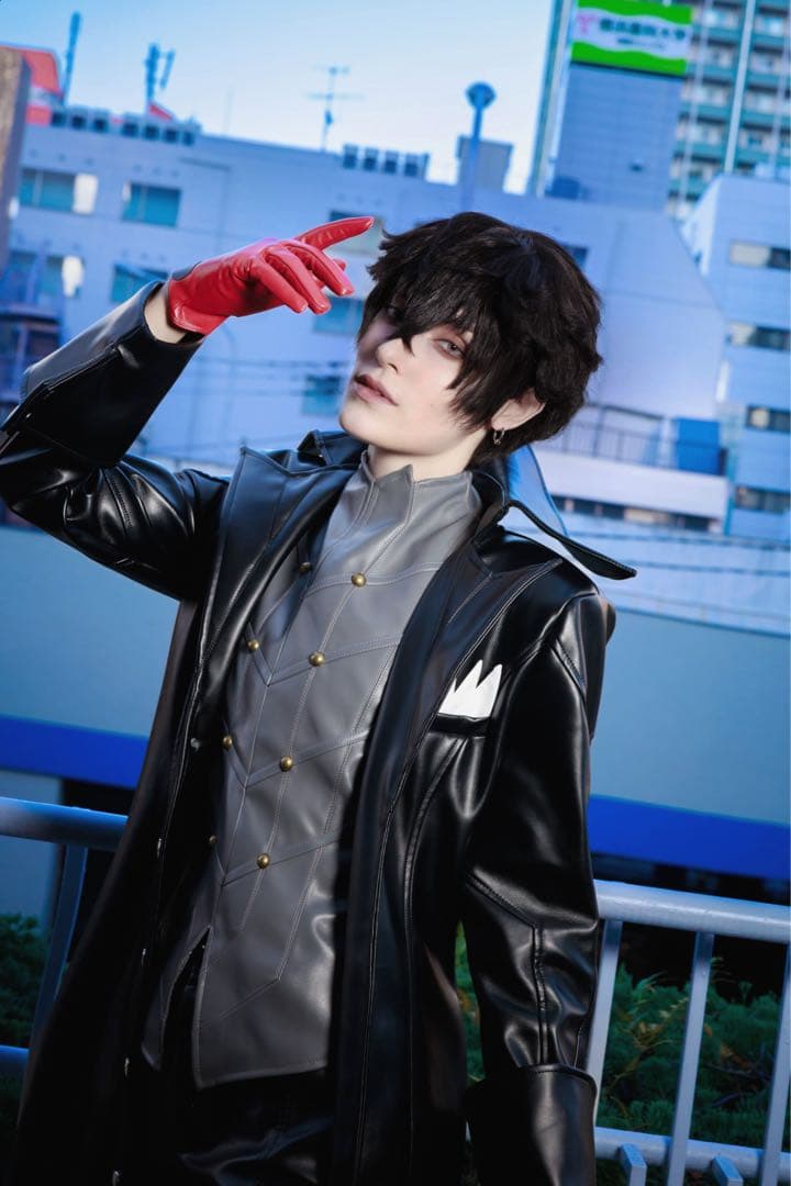 Persona 5 Joker ペルソナ5 ジョーカー コスプレ 衣装 ウイッグ
