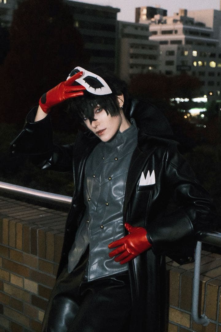 Persona 5 Joker ペルソナ5 ジョーカー コスプレ 衣装 ウイッグ