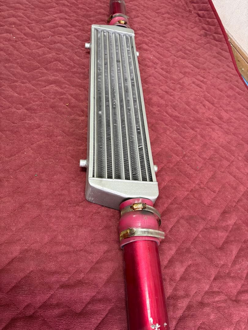 アルミ インタークーラー ダミー　ハイエースダミー