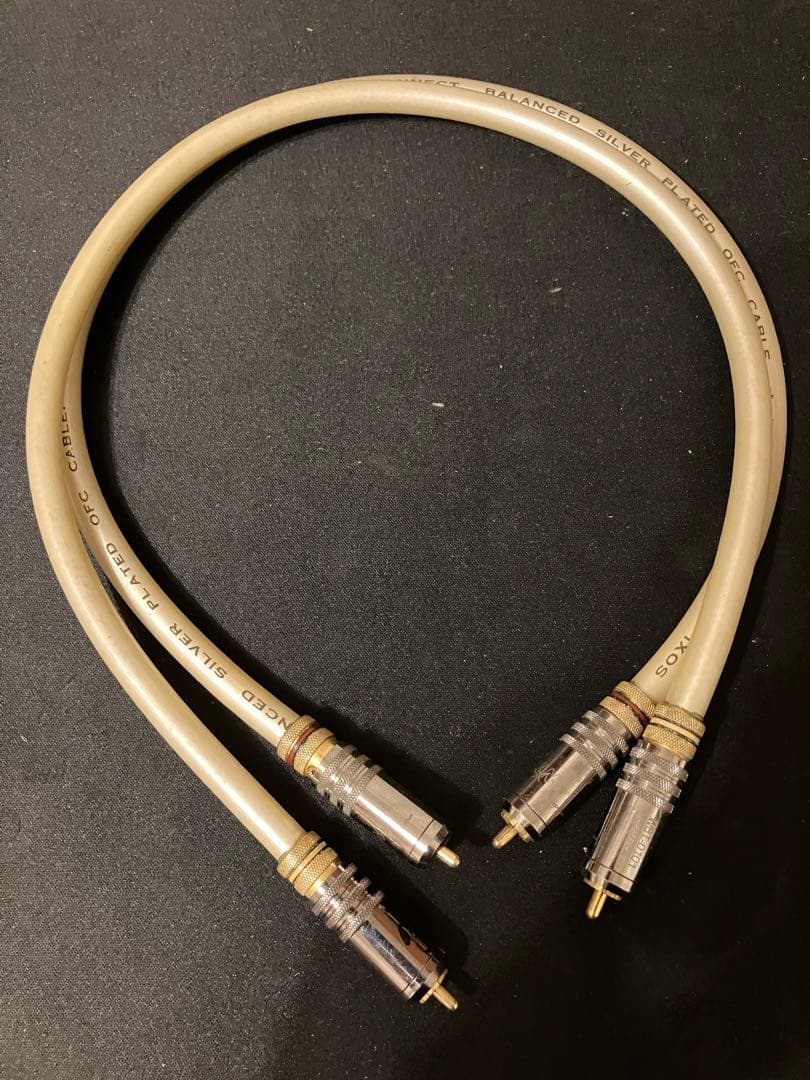 ixlos silver plate ofc cable WBT-0101使用