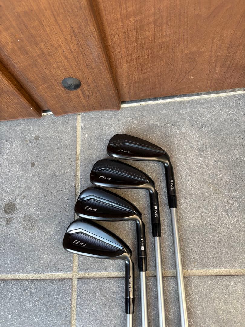 ピン　PING G710アイアン　カーボンシャフト 純正シャフトZEROS7付き