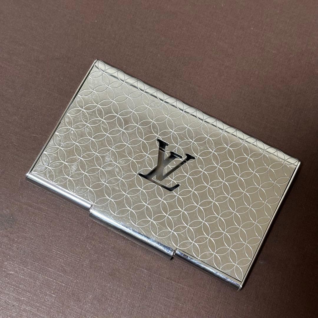Louis Vuitton 名刺入れ シャンゼリゼ カードケース シルバー