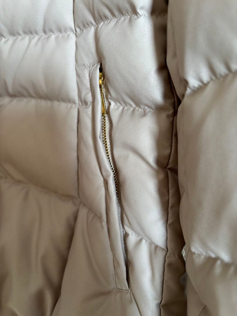 INDIVI フード付き ダウンジャケット