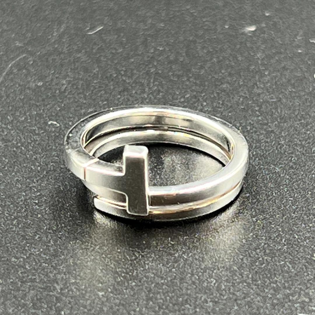 【極美品】ティファニー Tスクエア ラップリング シルバー925 約13号