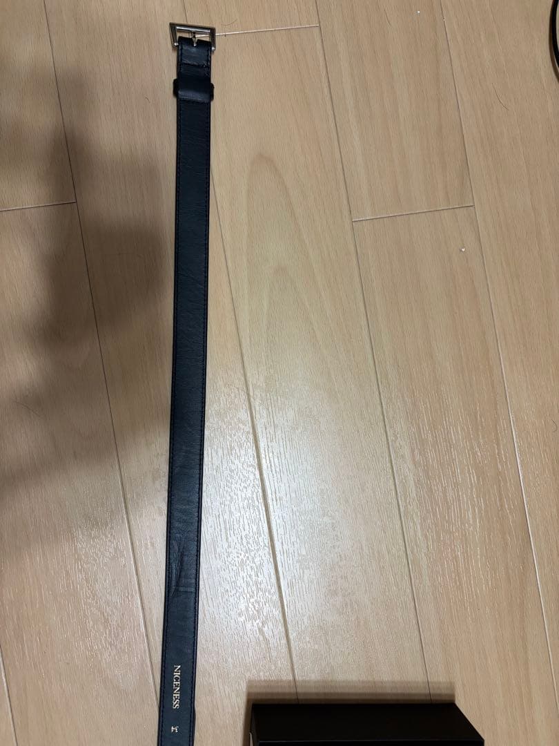 NICENESS ナイスネス Wバックルカイマンベルト COMER34