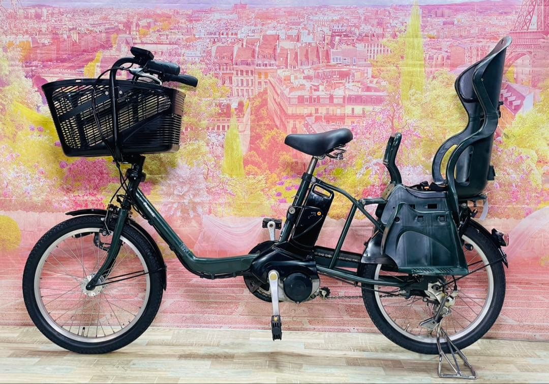 ZK3366 [大容量13.2Ah]電動自転車 パナソニック 子供乗せ20インチ