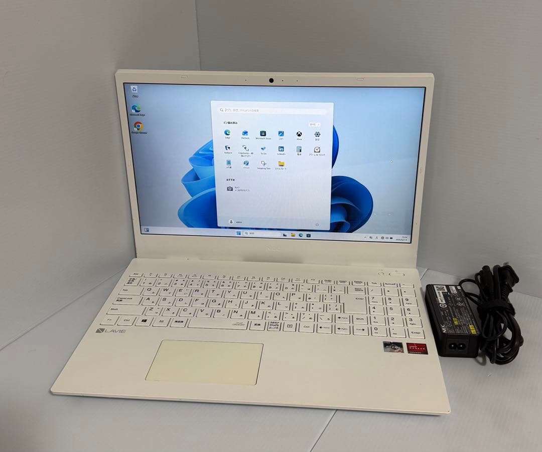 その他ノートPC本体 NEC N1566AZW-2 Ryzen 7 - 4700U Ram8/512G